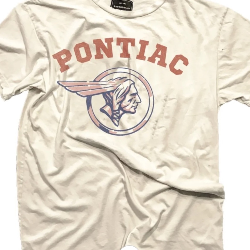 **ISO** Original Retro Brand Chief Pontiac T-Shirt Mens XL or XXL